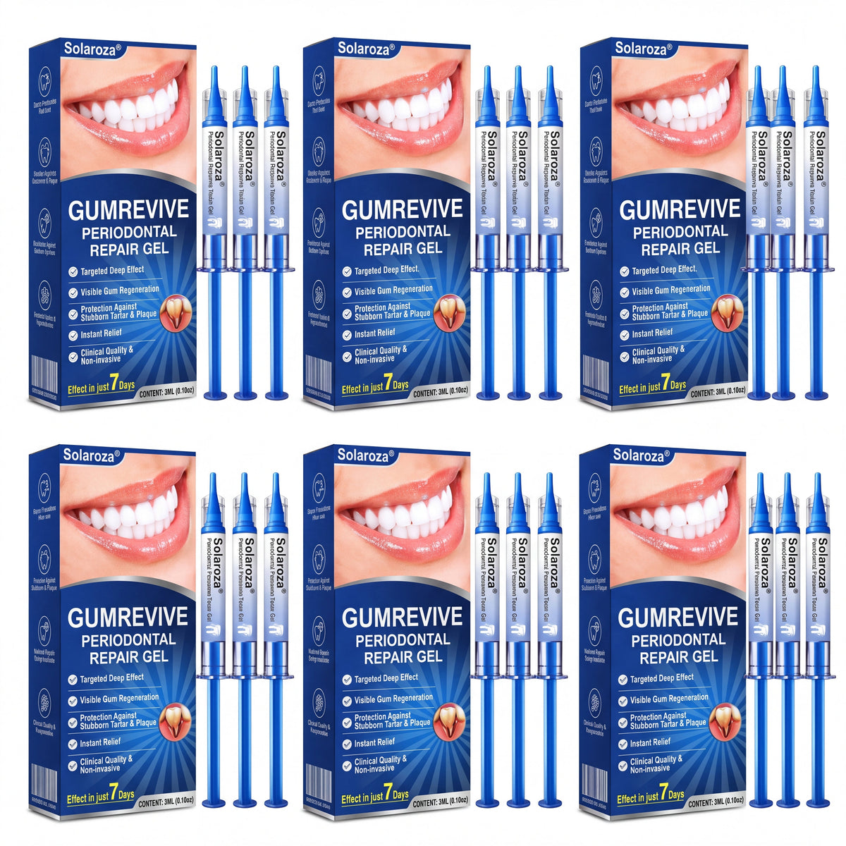 🥇🦷❄️Solaroza® Gum Revive periodontal repair gel
