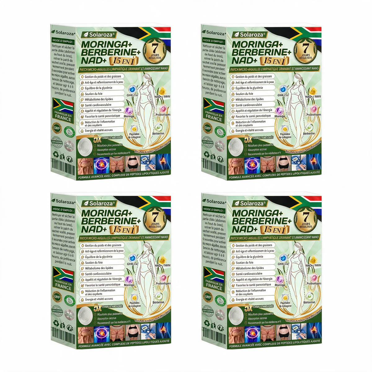 🏅Official Store | 🍋 solaroza® Moringa & Berberine 10-IN-1 Advanced Nano Microneedle 1 Patch (Once Daily, visible changes in 7 days) ✅ Obesity, Diabetes, Sleep Apnea, And Joint Issues