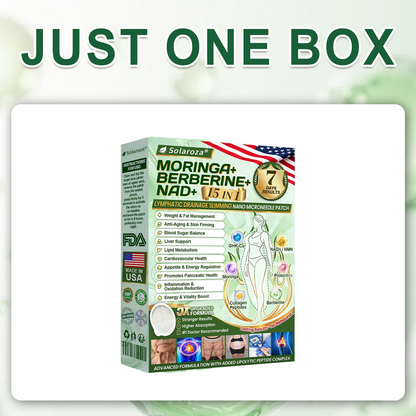 ❤️Official Store | 🍋 Solaroza® Moringa & Berberine 15-IN-1 Advanced Nano Microneedle Patch (Once Daily, visible changes in 7 days) ✅ Obesity, Diabetes, Sleep Apnea, And Joint Issues (副本)