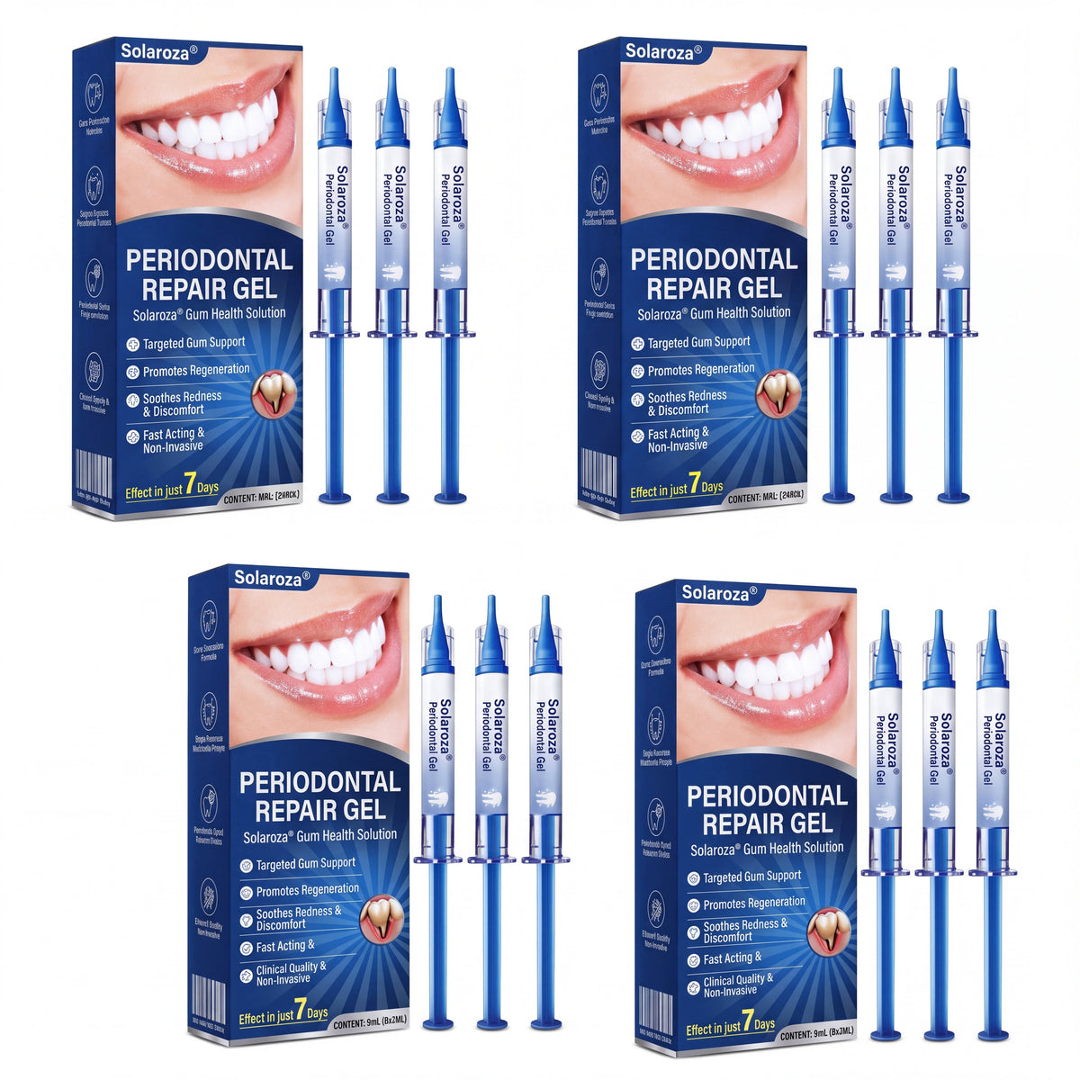 👨‍⚕️👨‍⚕️🦷❄️Solaroza® Gum Revive periodontal repair gel