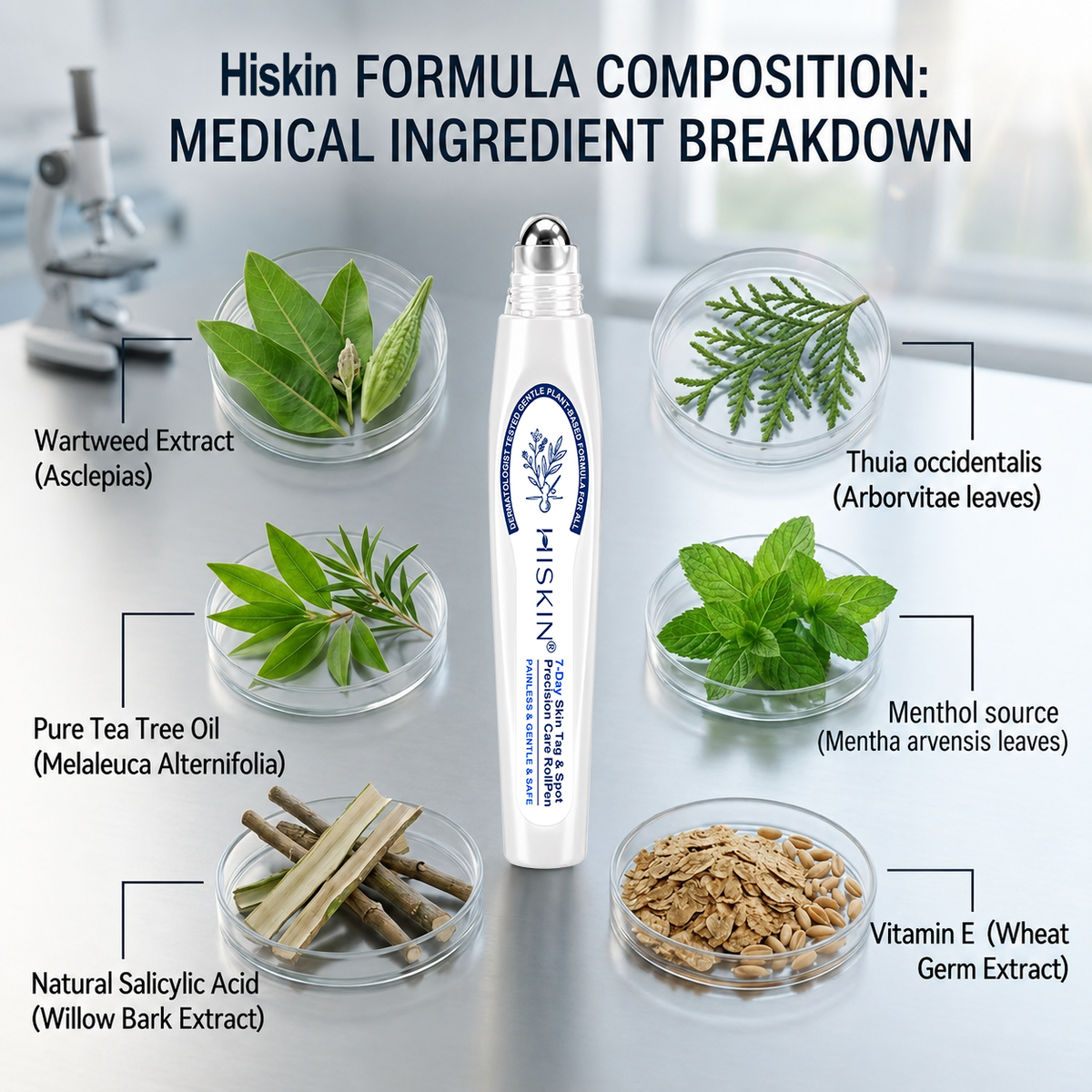 ❤️𝐇𝐈𝐒𝐊𝐈𝐍®👩‍⚕️ 𝟕-𝐃𝒂𝘆 𝐒𝗸𝐢𝐧 𝐓𝒂𝗴 & 𝐒𝐩𝙤𝐭 𝐄𝐫𝒂𝐬𝙚𝐫 Sans douleur & Scar-Free Advanced Imperfection Removal Rollerball Pen (副本)