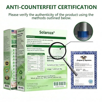 ❤️Official Store | 🍋 Solaroza® Moringa & Berberine 15-IN-1 Advanced Nano Microneedle Patch (Once Daily, visible changes in 7 days) ✅ Obesity, Diabetes, Sleep Apnea, And Joint Issues (副本)